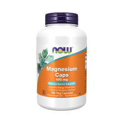 NOW MAGNESIUM 400мг (180 капс)