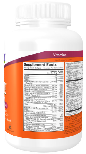 NOW Eve - Women's Multivitamin (90 гелькапс)