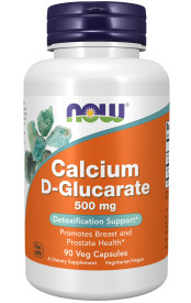 NOW CALCIUM D-GLUCARATE 500 мг (90 вегкапс)