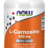 Аминокислота NOW L-CARNOSINE 500 мг (100 вег.капс)
