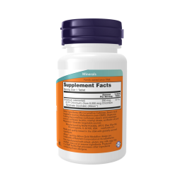 NOW GTF CHROMIUM 200 мкг (100 табл)