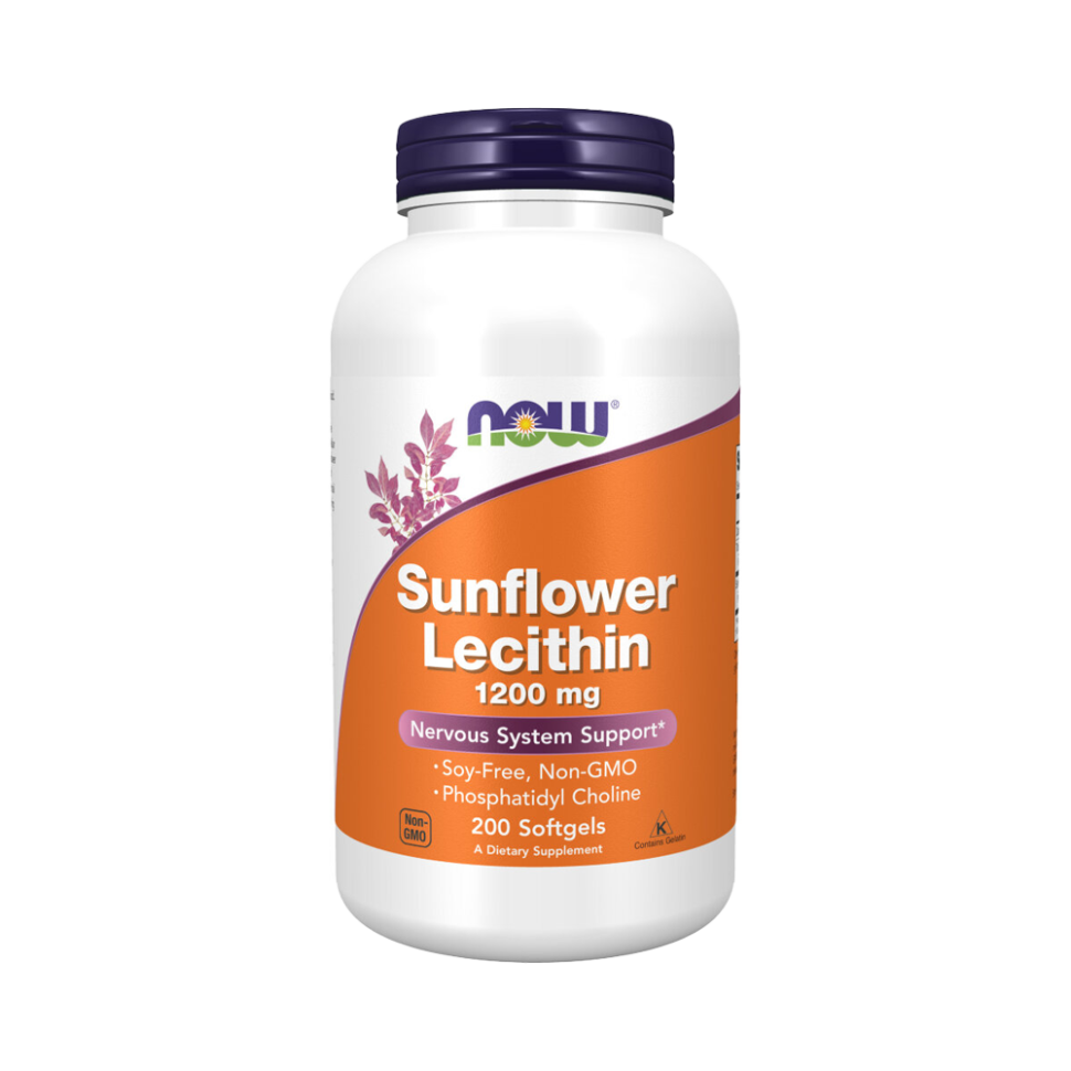 NOW Sunflower Lecithin 1200 мг (200 капс)