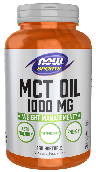 Масло МСТ NOW MCT OIL 1000 мг (150 капс)