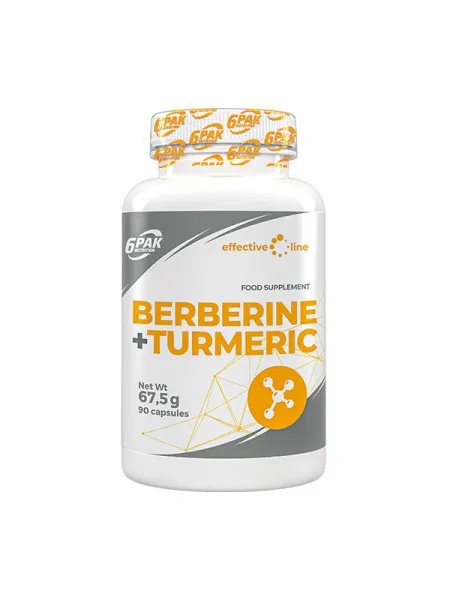 6PAK EF Berberine+Turmeric (90 капс)