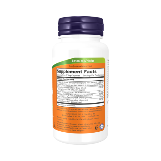 NOW TestoJack 200 (60 капс)