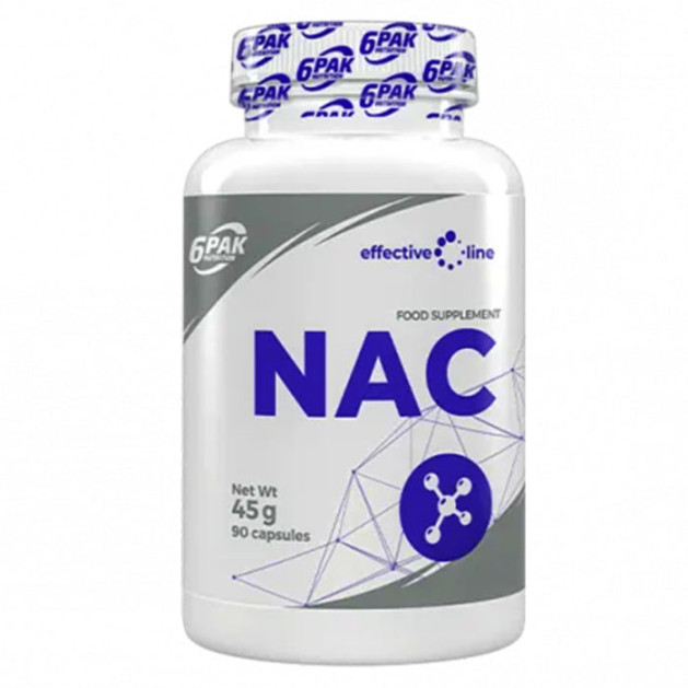 6PAK EF NAC (90 капс)