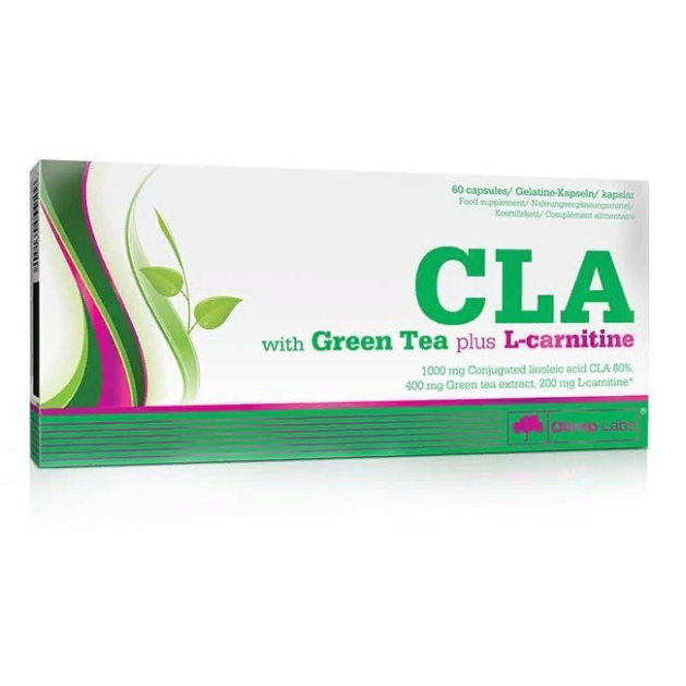 OLIMP CLA with Green Tea plus L-carnitine (60 капс)