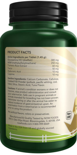 NOW PETS JOINT SUPPORT (90 табл)