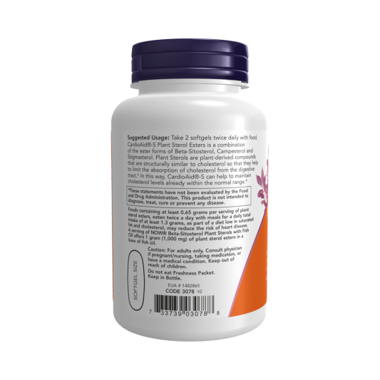 NOW Beta-Sisterol Plant Sterols (90 капс)