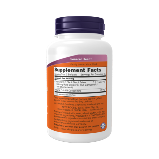 NOW Beta-Sisterol Plant Sterols (90 капс)