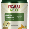 NOW PETS OMEGA-3 Support (180 капс)