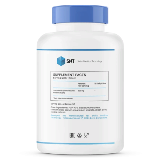 Куркумин SNT CURCUMIN EXTRACT 95% 665 мг (90 табл)