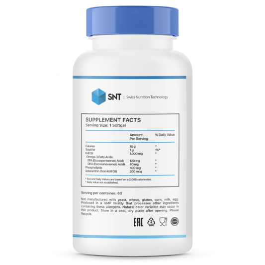 SNT Krill Oil 500 мг (60 капс)