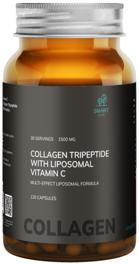 Smartlife Collagen TriPeptide With Liposomal Vitamin C (120 капс)