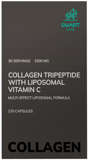 Smartlife Collagen TriPeptide With Liposomal Vitamin C (120 капс)