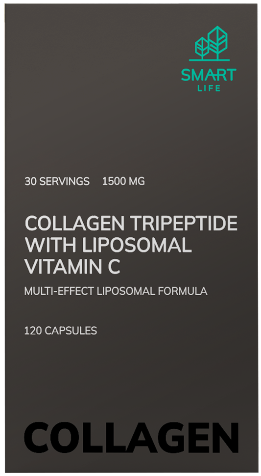 Smartlife Collagen TriPeptide With Liposomal Vitamin C (120 капс)