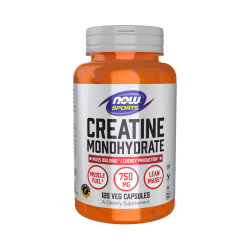 NOW Creatine Monohydrate (120 вег.капс)