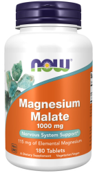 NOW MAGNESIUM MALATE (180 табл)