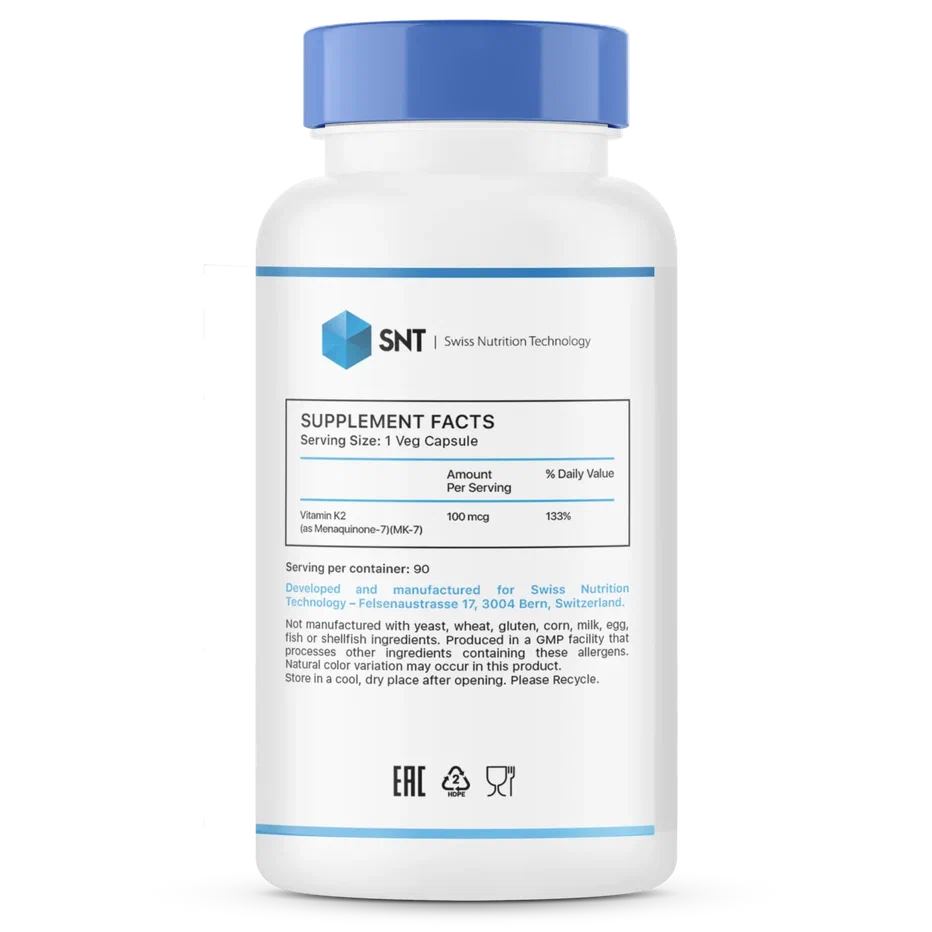 Витамины SNT Vitamin К-2 МК-7 (90 капс)