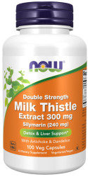 Поддержка печени NOW SILYMARIN MILK THISTLE 300 мг (100 капс)