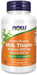 Поддержка печени NOW SILYMARIN MILK THISTLE 300 мг (100 капс)
