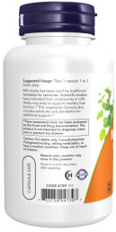 Поддержка печени NOW SILYMARIN MILK THISTLE 300 мг (100 капс)