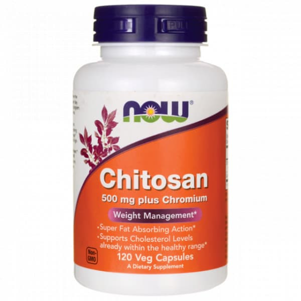 NOW Chitosan Plus 500 мг (120 капс)