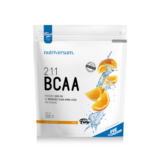 Аминокислоты Nutriversum Flow BCAA 2:1:1 (200 гр.)