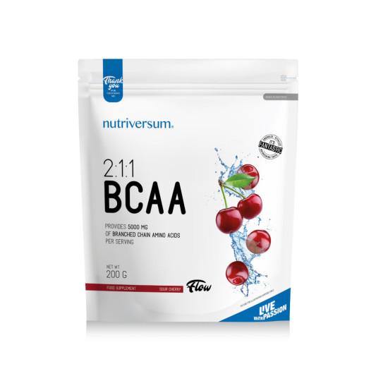 Аминокислоты Nutriversum Flow BCAA 2:1:1 (200 гр.)
