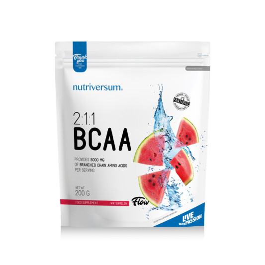 Аминокислоты Nutriversum Flow BCAA 2:1:1 (200 гр.)