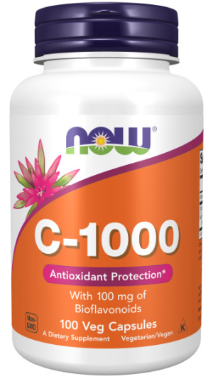 Витамины NOW C-1000 + 100 мг of Bioflavonoids (100 вег.капс)