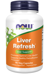 Поддержка печени NOW LIVER REFRESH (90 вег.капс)