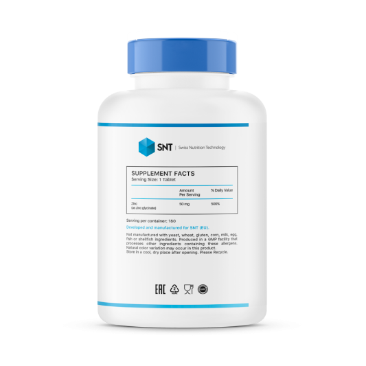 SNT Zink Glycinate 50 мг (180 капс)