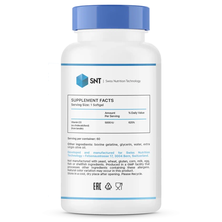 SNT Vitamin D-3 5000 (60 капс)