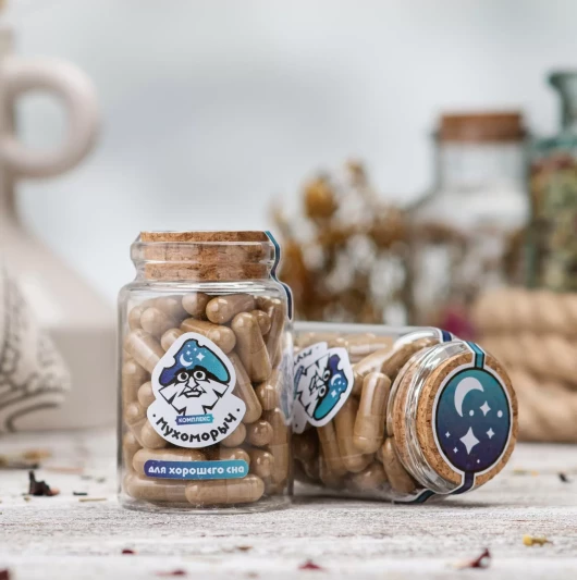 "МУХОМОРЫЧ" Комплекс для хорошего сна (60 капс)