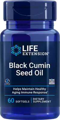 Антиоксиданты Life Extension Black Cumin Seed Oil (60 капс)