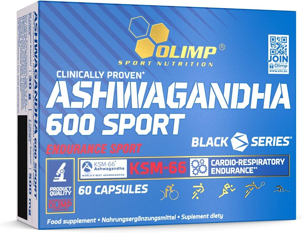 OLIMP Ashwagandha 600 Sport (60 капс)