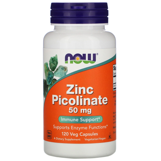 NOW ZINC PICOLINATE 50 мг (120 капс)