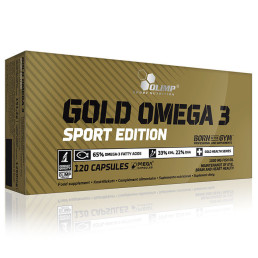 Жирные кислоты OLIMP Gold Omega 3 Sport Edition (120 капс)