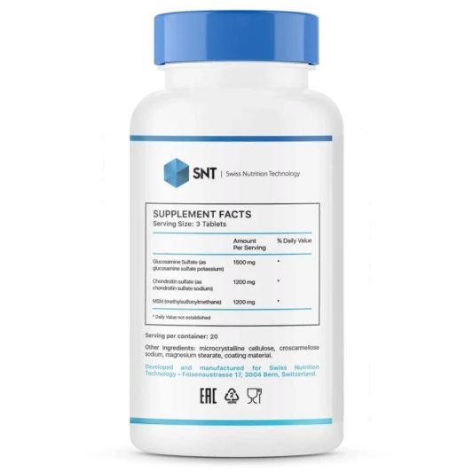 SNT Glucosamine Chondroitin MSM (60 табл)