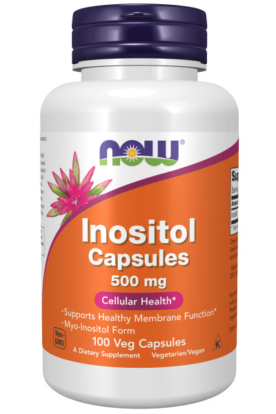 Витамины NOW INOSITOL 500 мг (100 вег.капс)