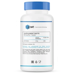 SNT Zinc Picolinate Capsules 22mg (150 капс)