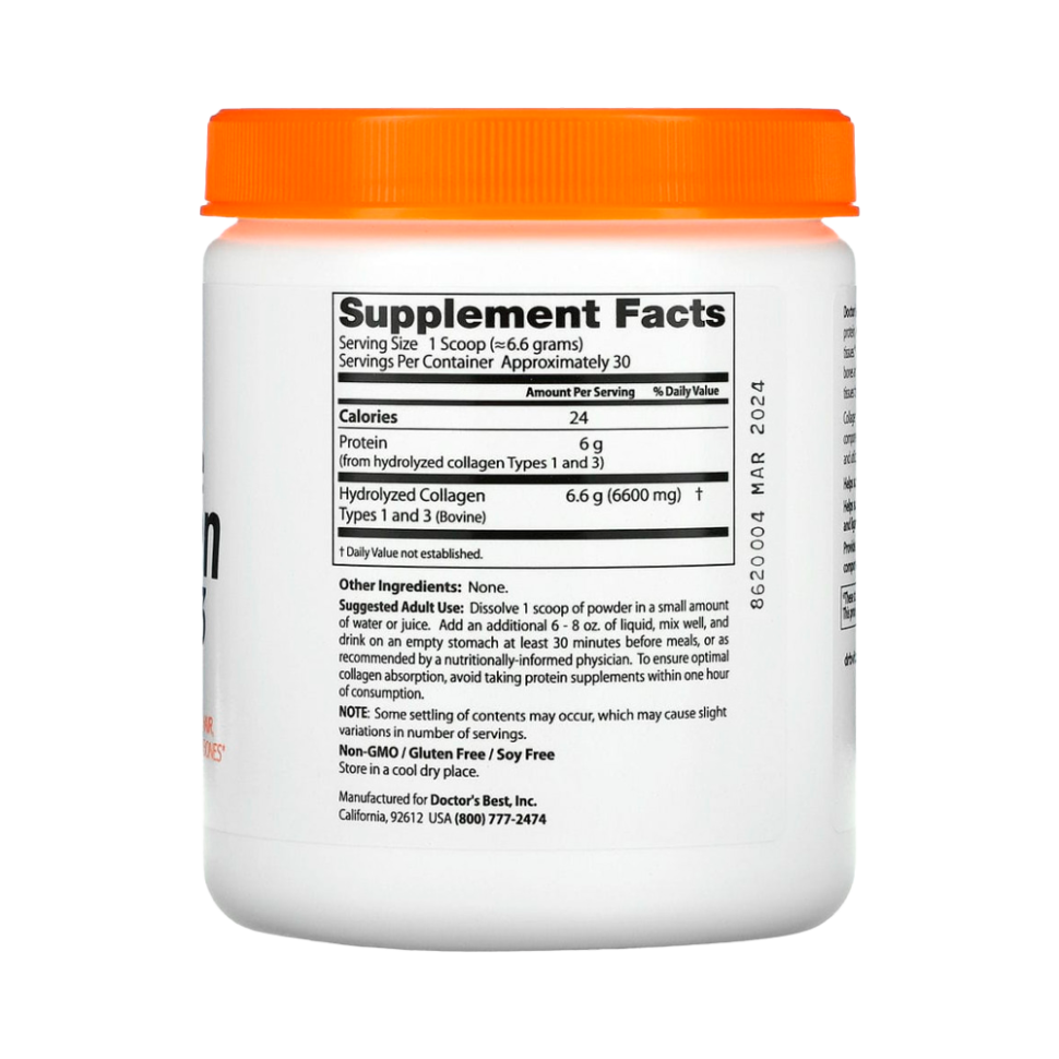 Doctor's Best Pure Collagen Types 1&3 (200 гр)