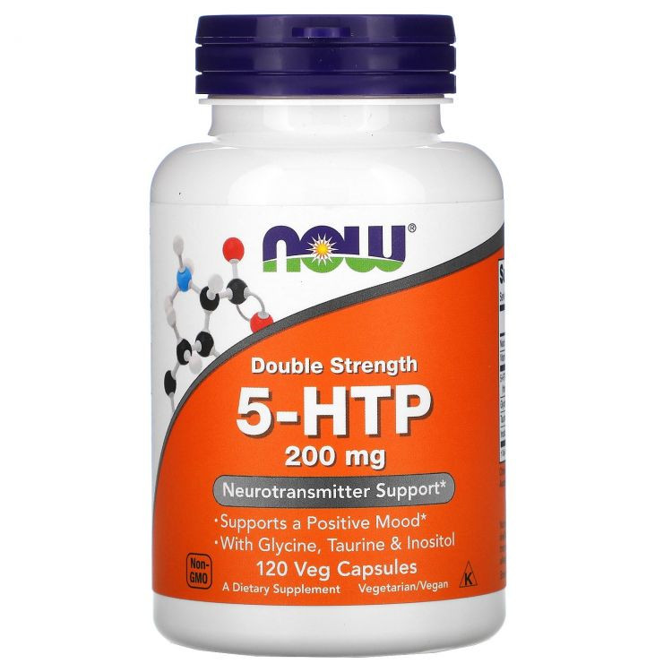 NOW 5-HTP 200 мг (120 вег.капс)