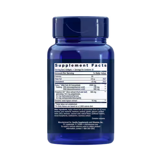 Life Extension Super Omega-3 (60 капс)