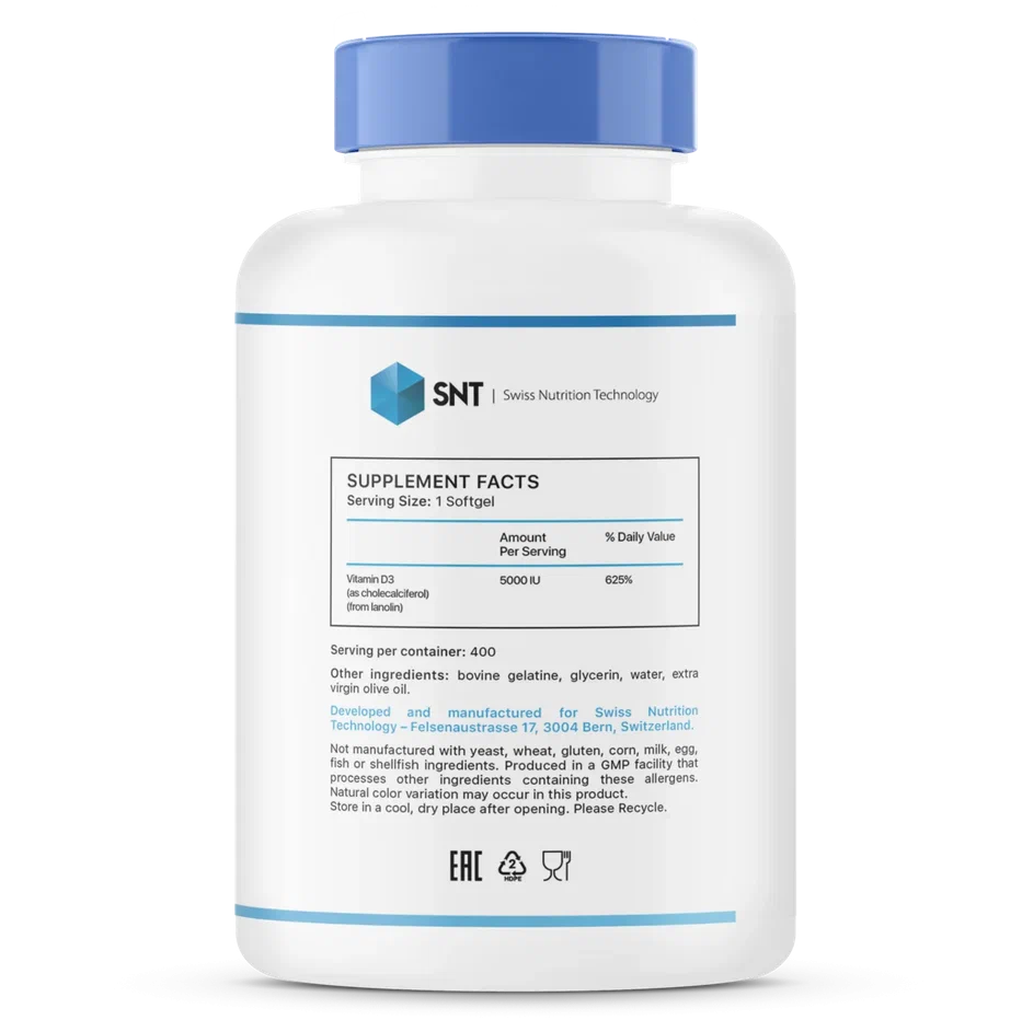 SNT Vitamin D-3 5000 (400 капс)