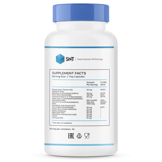 Отдельные витамины SNT CO-ENZYME B-COMPLEX (90 капс)