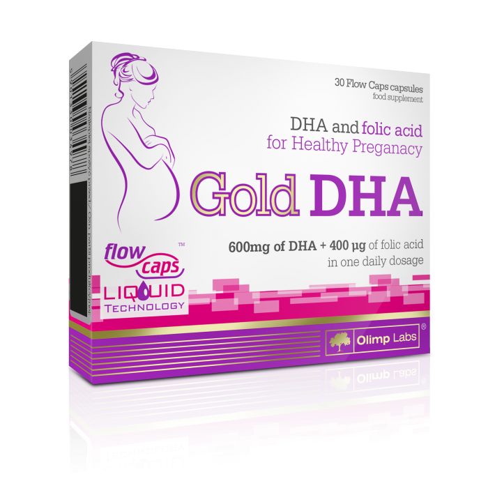 Жирные кислоты, Омега 3 OLIMP Labs GOLD DHA (30 капс)
