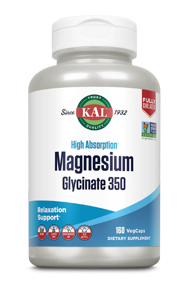 KAL Magnesium Glycinate 350 (160 капс)