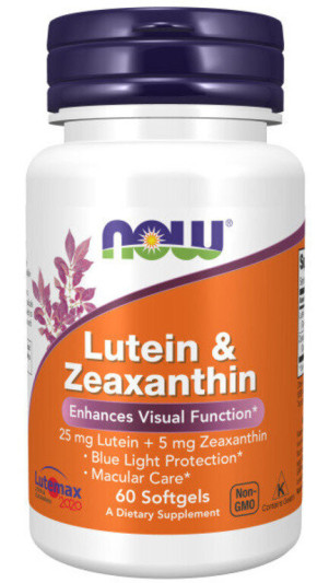 NOW LUTEIN&amp;ZEAXANTHIN (60 капс)